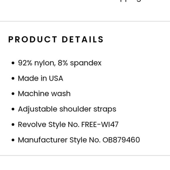 *** SALE FREE PEOPLE Seamless Mini Slip/Dress  in Ivory **IR** - Picture 11 of 11